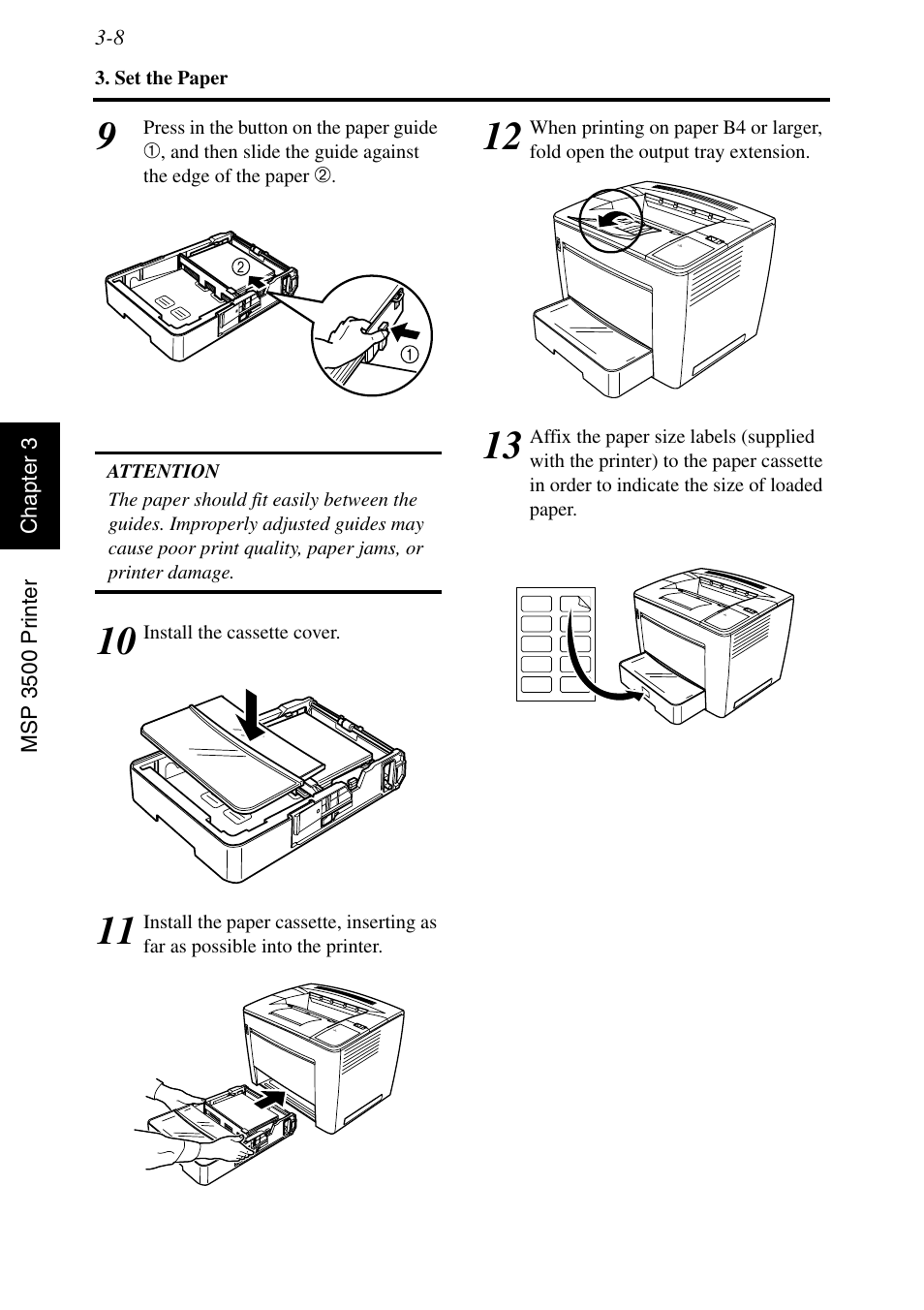 Konica Minolta MSP3500 User Manual | Page 84 / 136