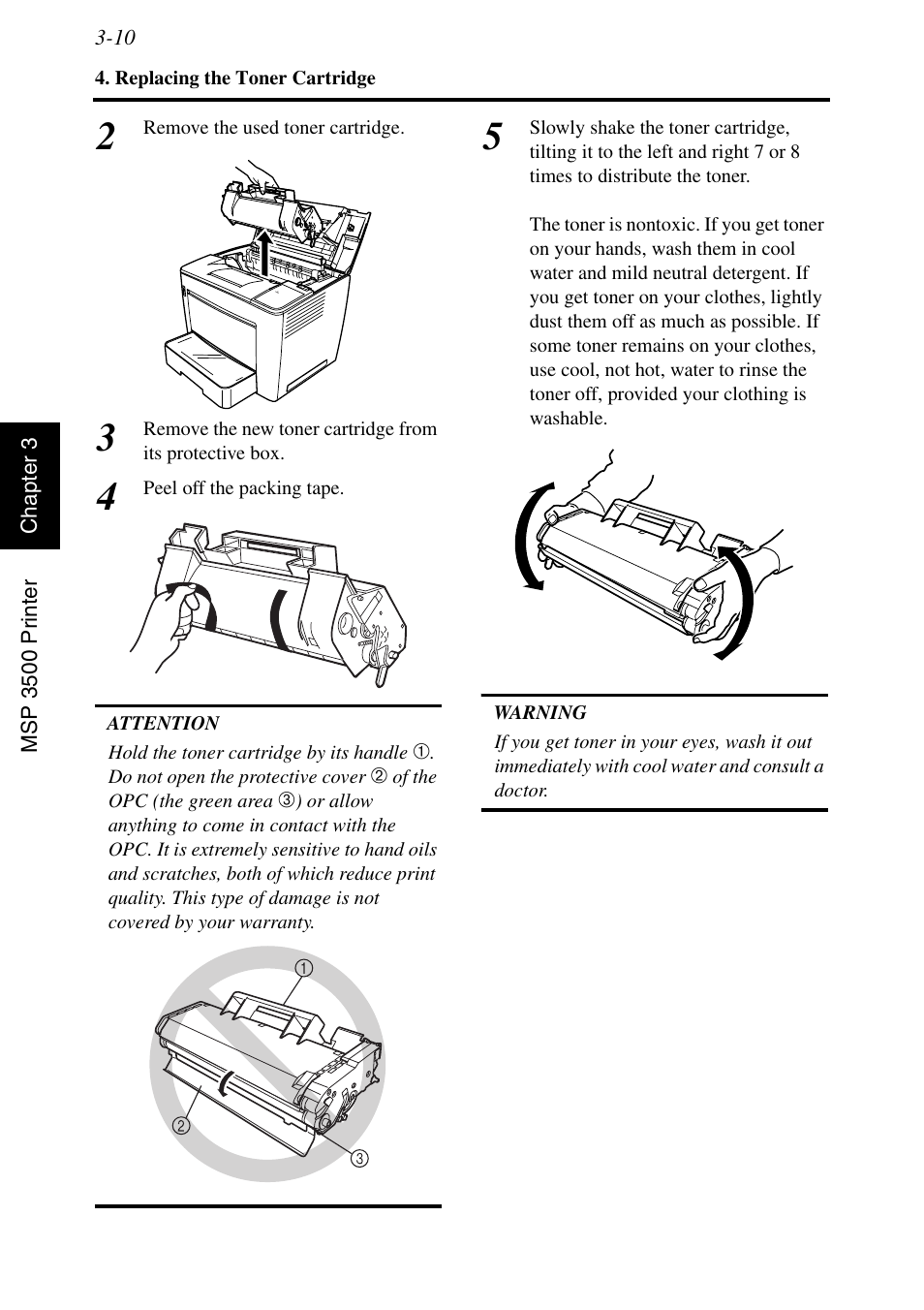 Konica Minolta MSP3500 User Manual | Page 86 / 136