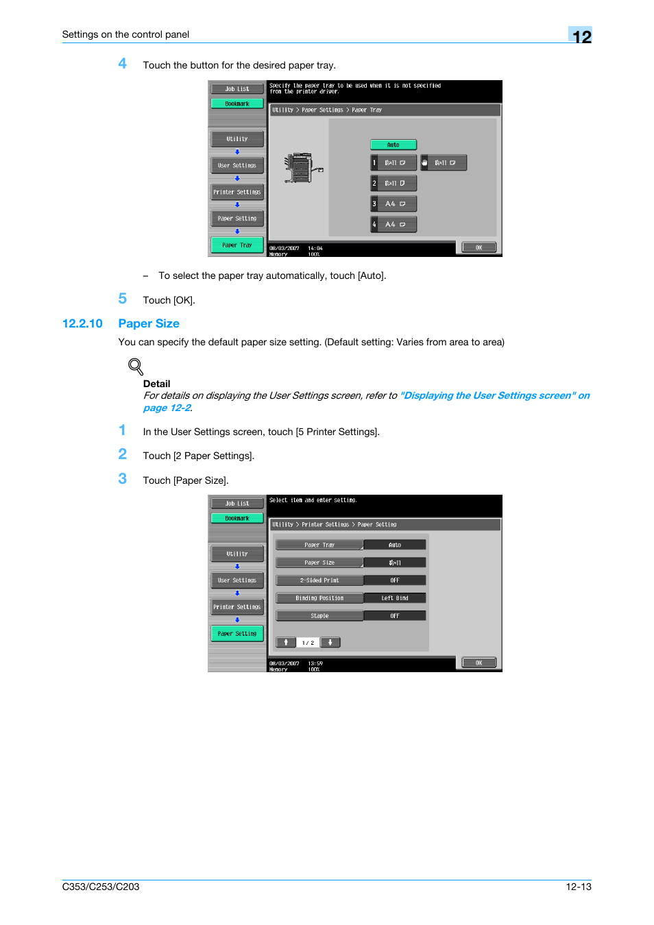 10 paper size, Paper size -13 | Konica Minolta bizhub C353 User Manual | Page 188 / 262