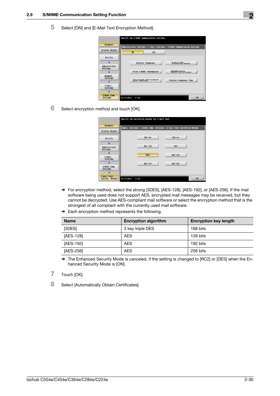 Konica Minolta bizhub C364e User Manual | Page 42 / 58