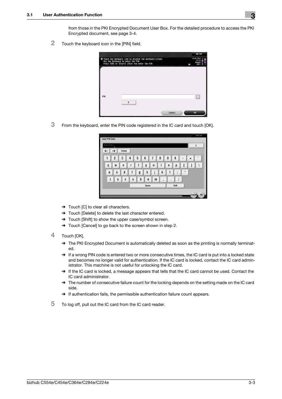 Konica Minolta bizhub C364e User Manual | Page 54 / 58