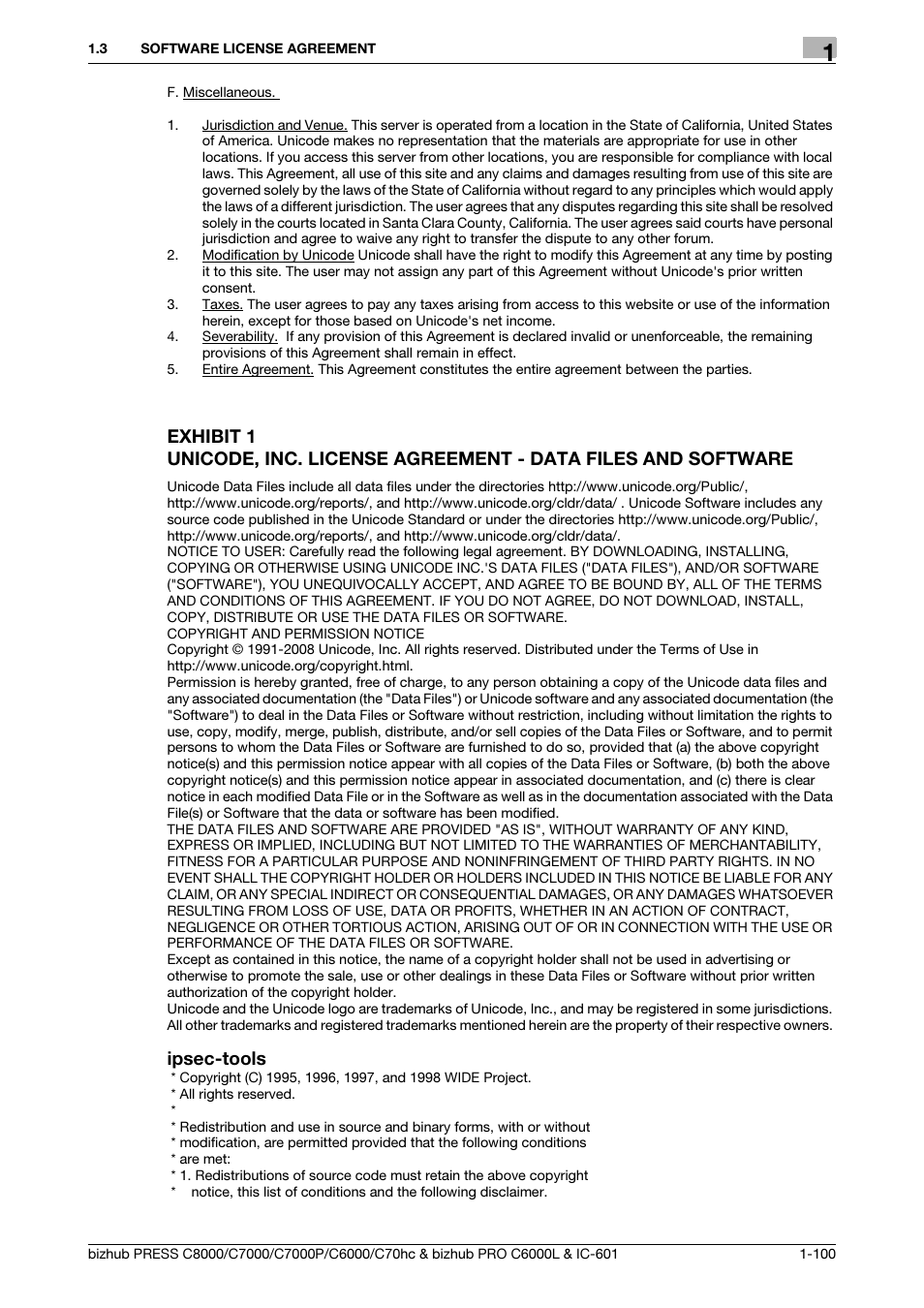 Ipsec-tools | Konica Minolta bizhub PRESS C7000P User Manual | Page 101 / 138