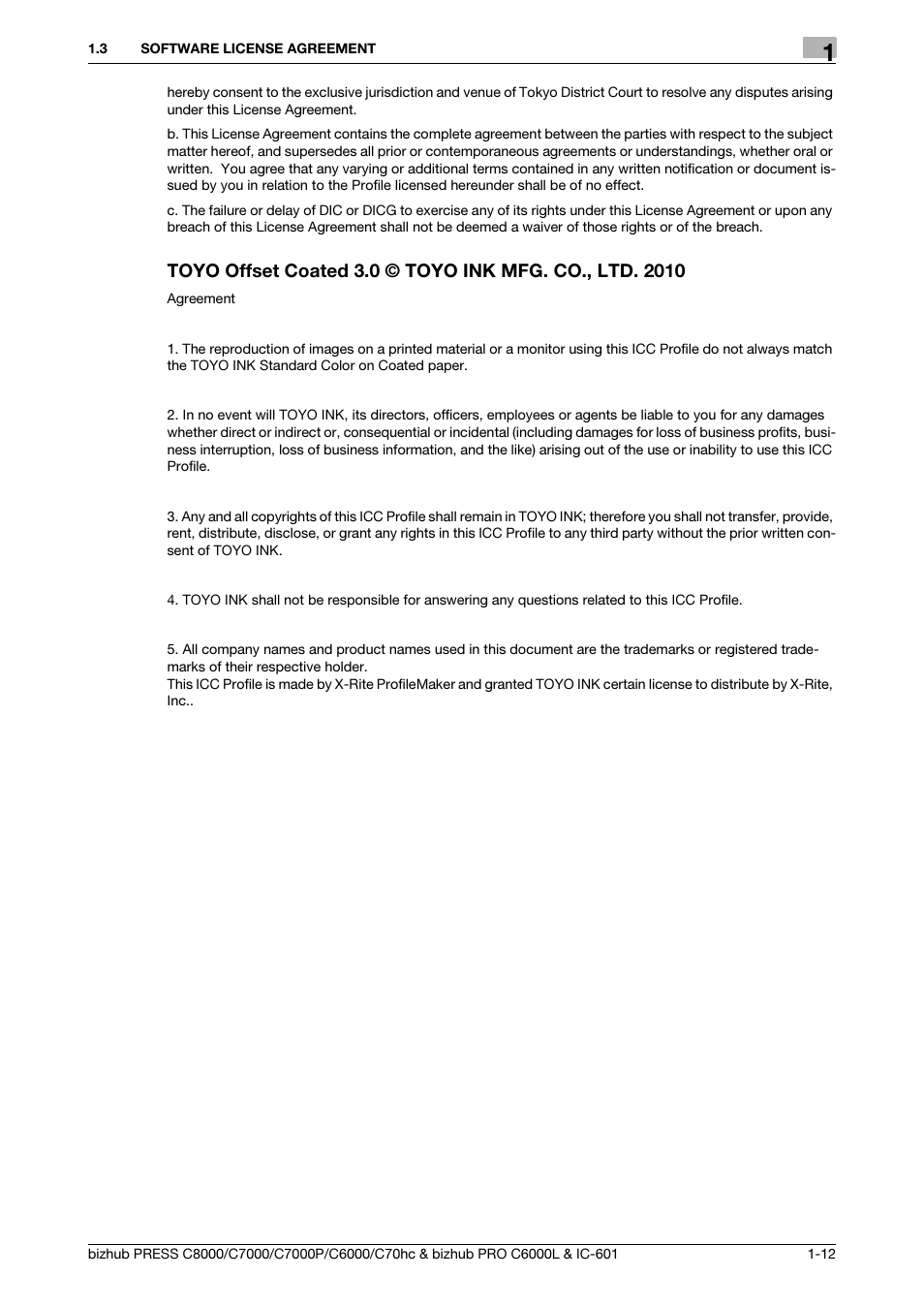 Konica Minolta bizhub PRESS C7000P User Manual | Page 13 / 138