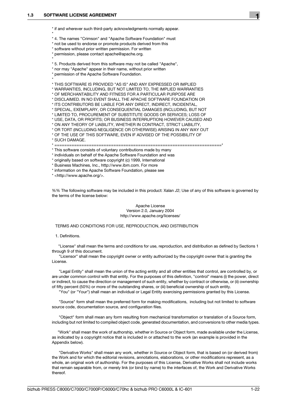 Konica Minolta bizhub PRESS C7000P User Manual | Page 23 / 138