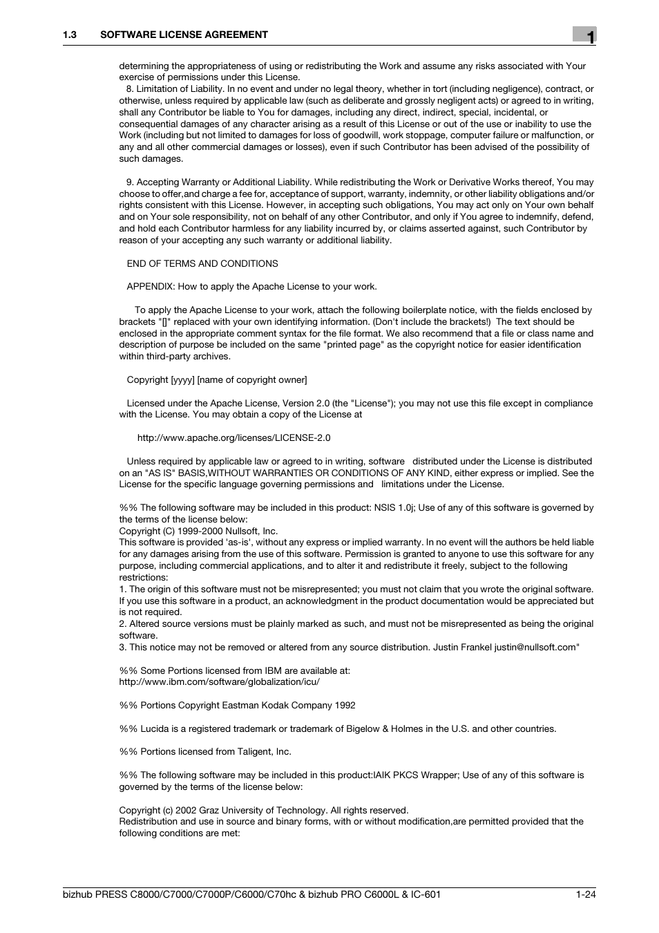 Konica Minolta bizhub PRESS C7000P User Manual | Page 25 / 138