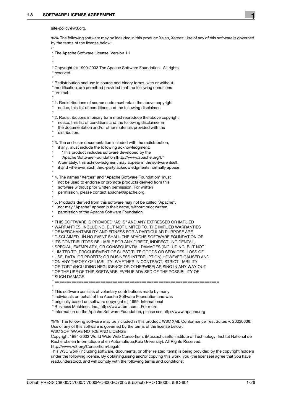 Konica Minolta bizhub PRESS C7000P User Manual | Page 27 / 138