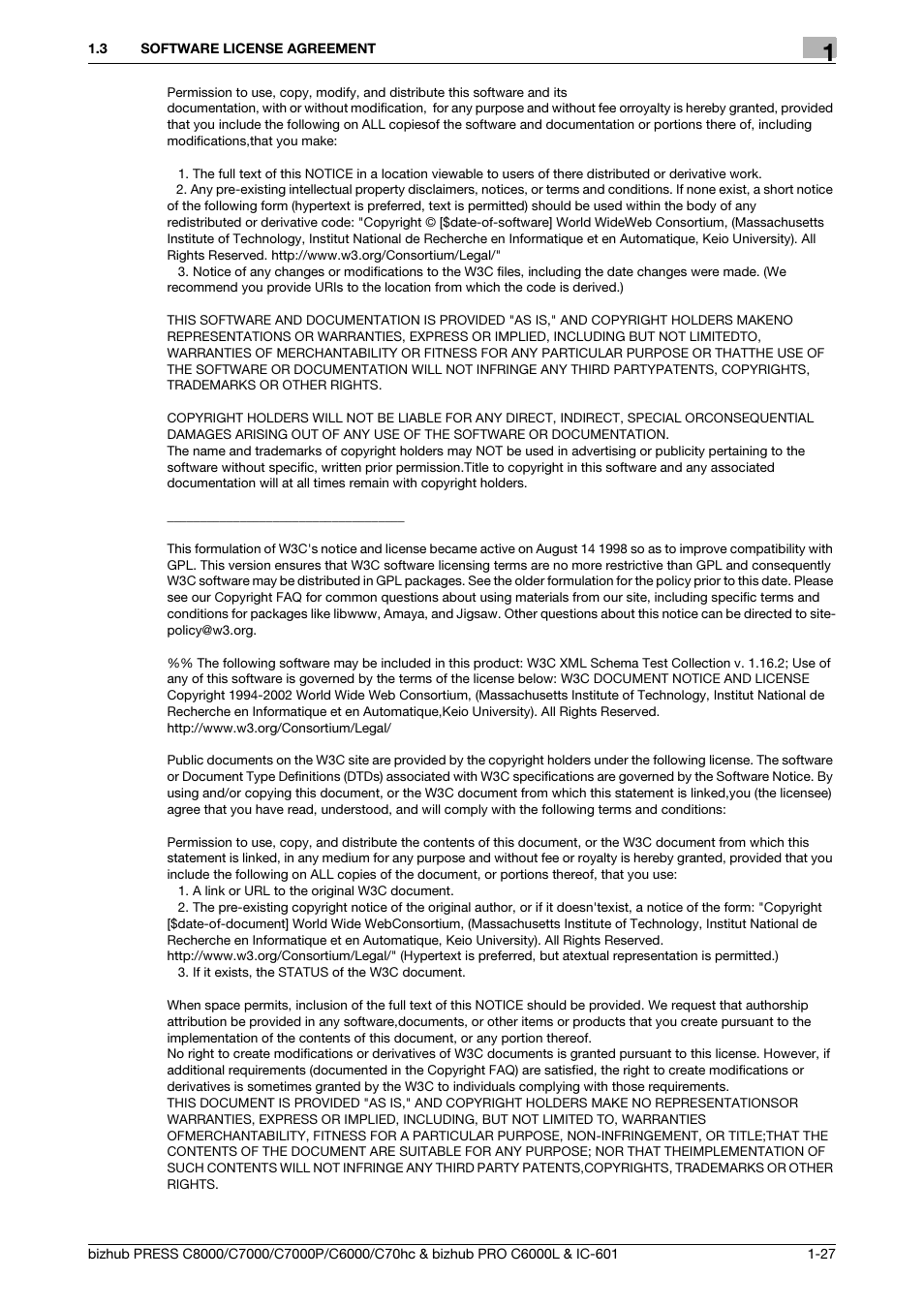 Konica Minolta bizhub PRESS C7000P User Manual | Page 28 / 138
