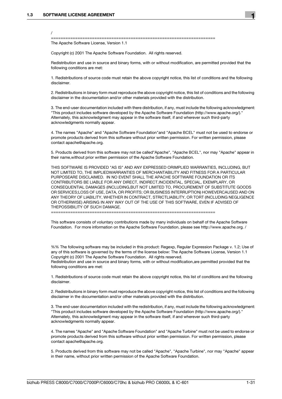 Konica Minolta bizhub PRESS C7000P User Manual | Page 32 / 138