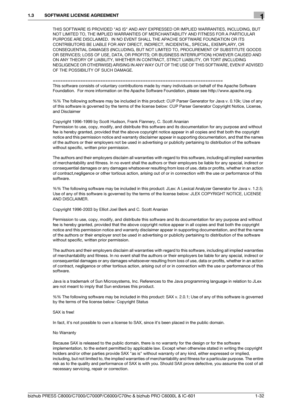 Konica Minolta bizhub PRESS C7000P User Manual | Page 33 / 138