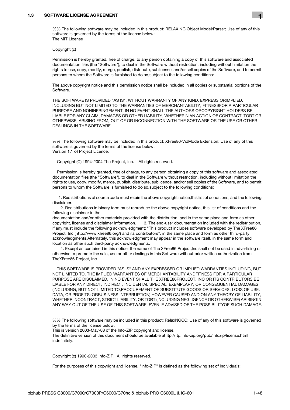 Konica Minolta bizhub PRESS C7000P User Manual | Page 49 / 138