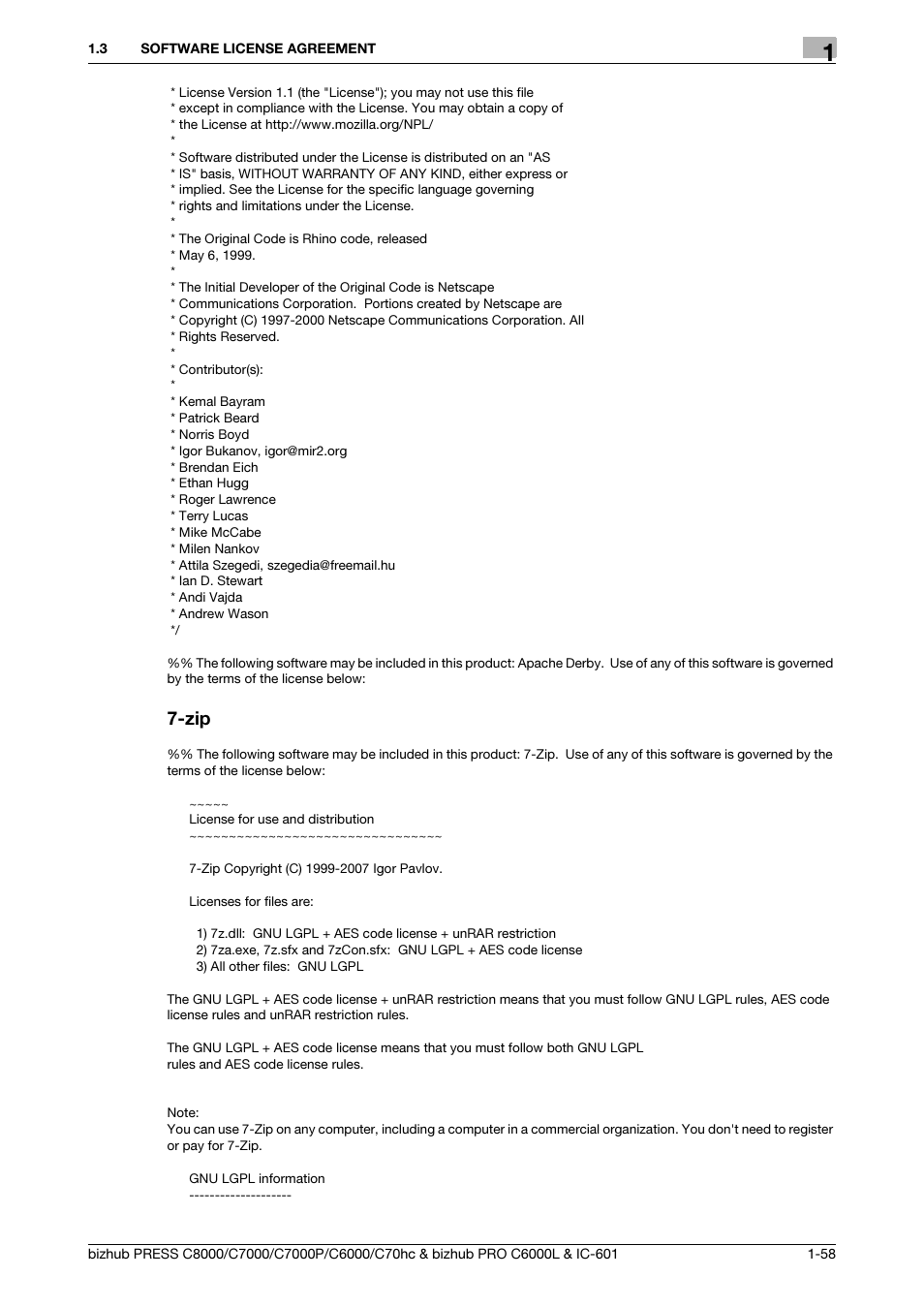 Konica Minolta bizhub PRESS C7000P User Manual | Page 59 / 138