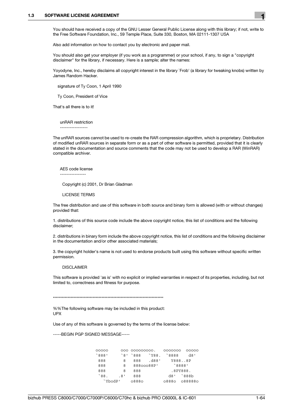 Konica Minolta bizhub PRESS C7000P User Manual | Page 65 / 138