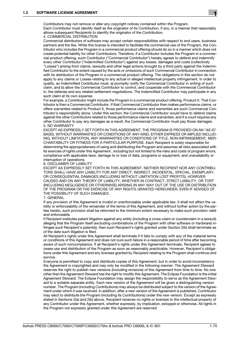 Konica Minolta bizhub PRESS C7000P User Manual | Page 76 / 138
