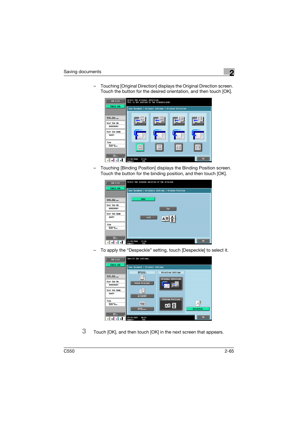 Konica Minolta bizhub C550 User Manual | Page 101 / 359