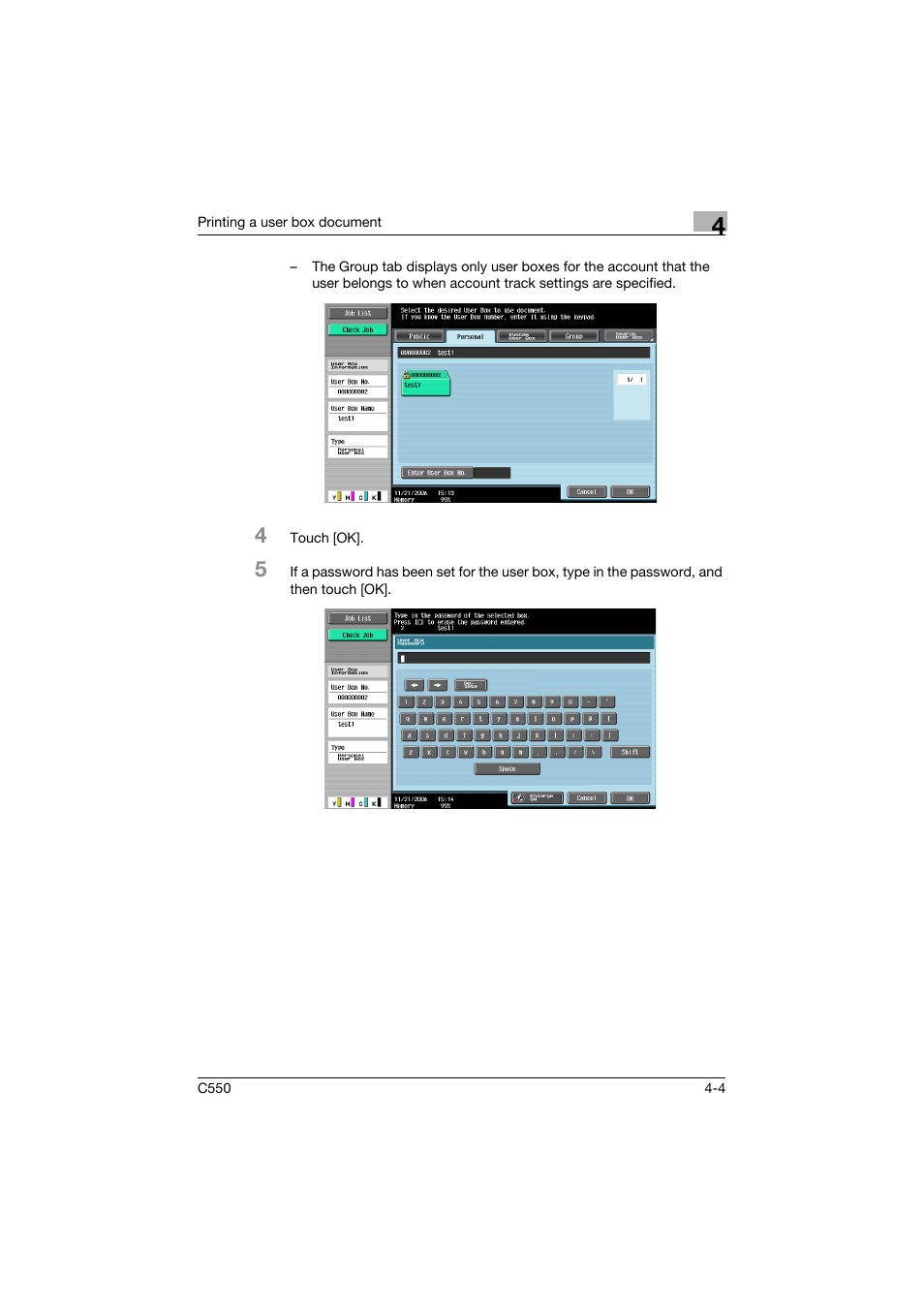 Konica Minolta bizhub C550 User Manual | Page 141 / 359