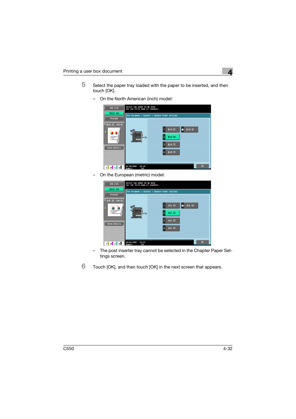 Konica Minolta bizhub C550 User Manual | Page 169 / 359