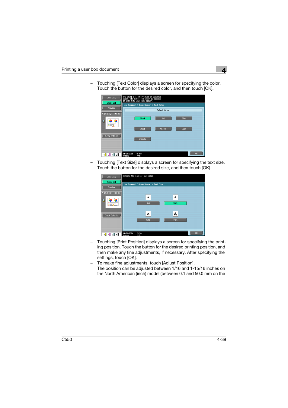 Konica Minolta bizhub C550 User Manual | Page 176 / 359