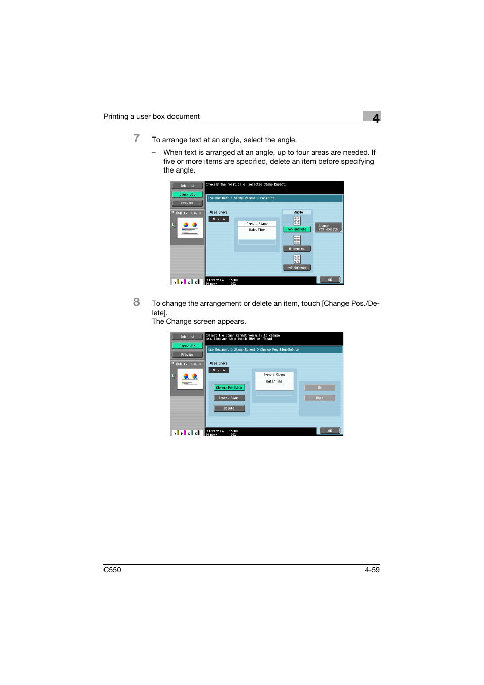 Konica Minolta bizhub C550 User Manual | Page 196 / 359