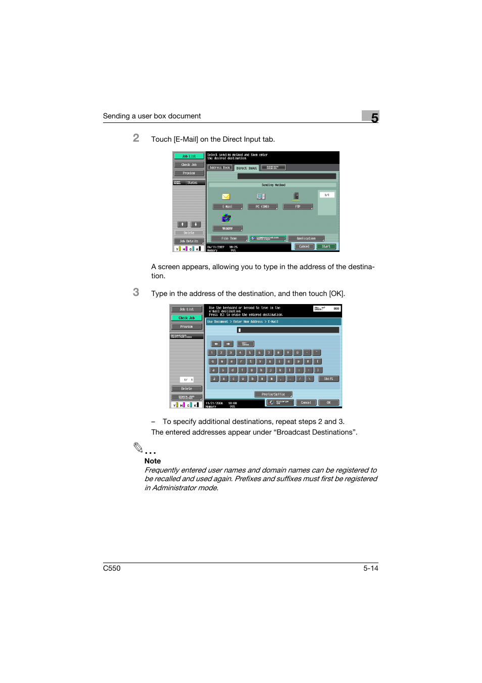 Konica Minolta bizhub C550 User Manual | Page 220 / 359