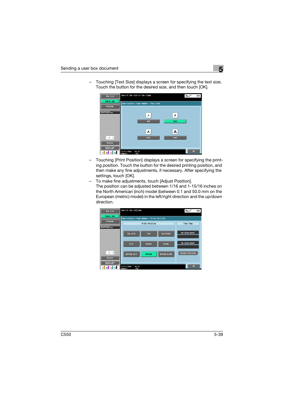 Konica Minolta bizhub C550 User Manual | Page 245 / 359