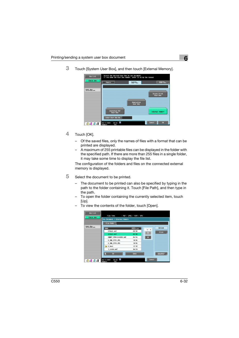 Konica Minolta bizhub C550 User Manual | Page 296 / 359