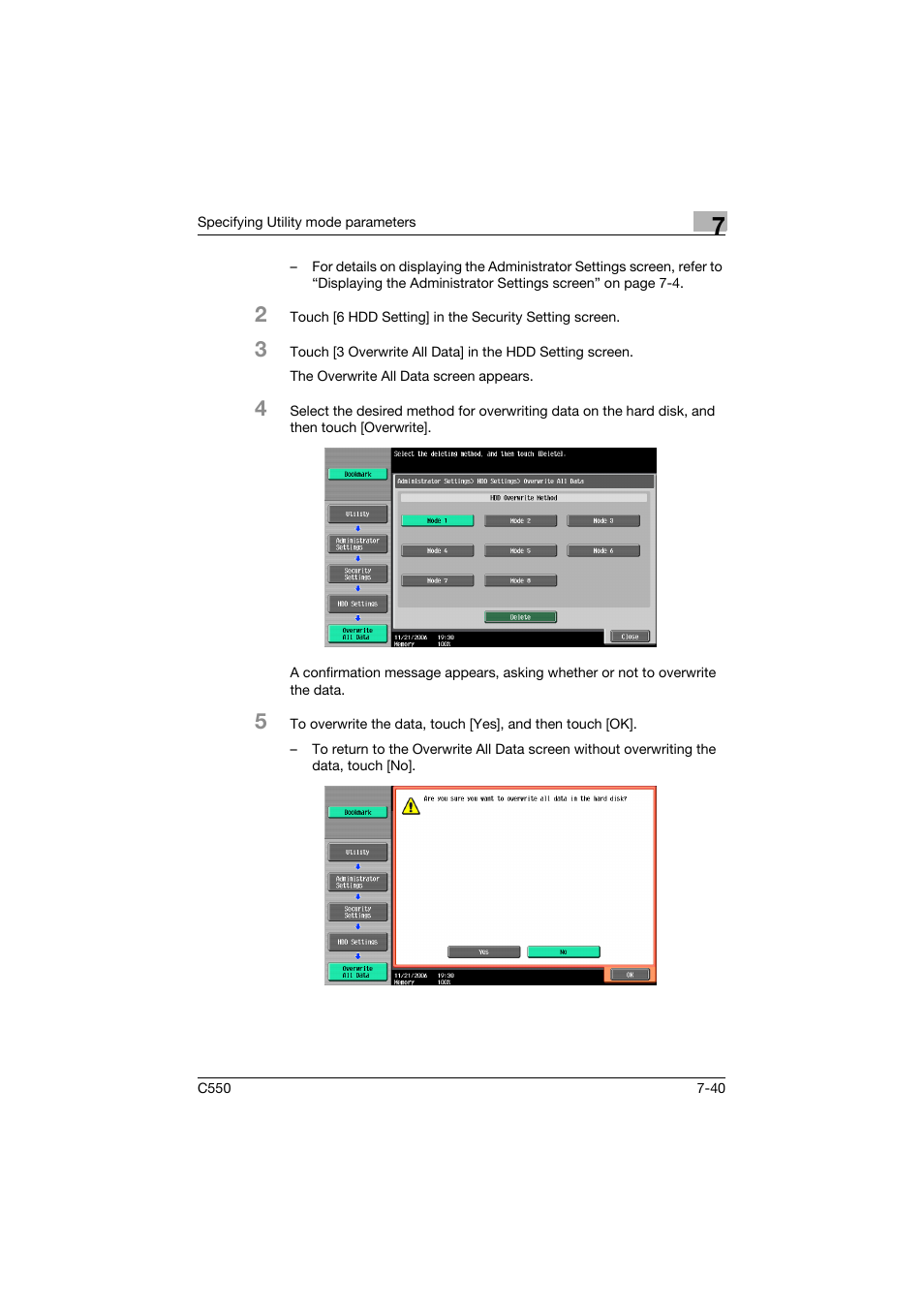 Konica Minolta bizhub C550 User Manual | Page 337 / 359
