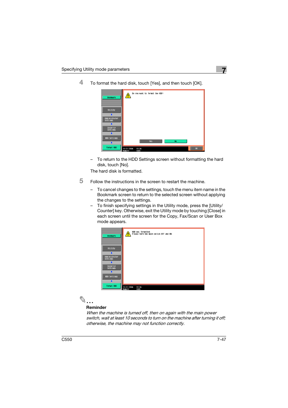 Konica Minolta bizhub C550 User Manual | Page 344 / 359