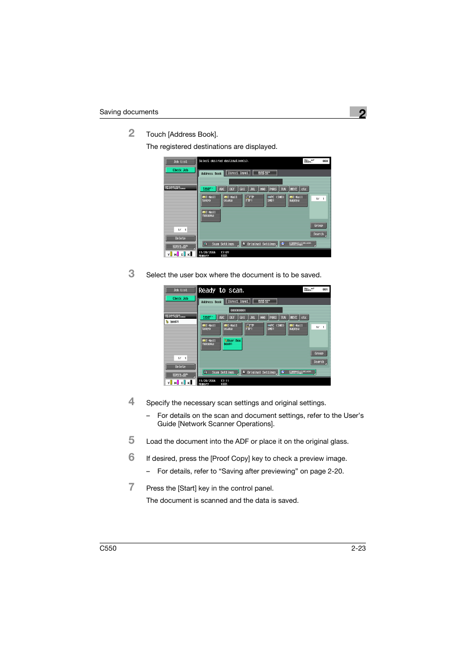 Konica Minolta bizhub C550 User Manual | Page 59 / 359