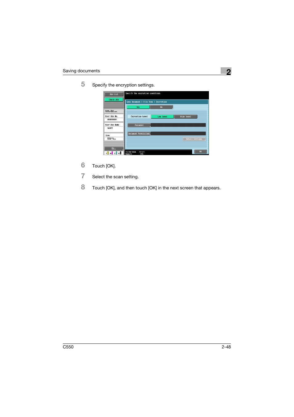 Konica Minolta bizhub C550 User Manual | Page 84 / 359