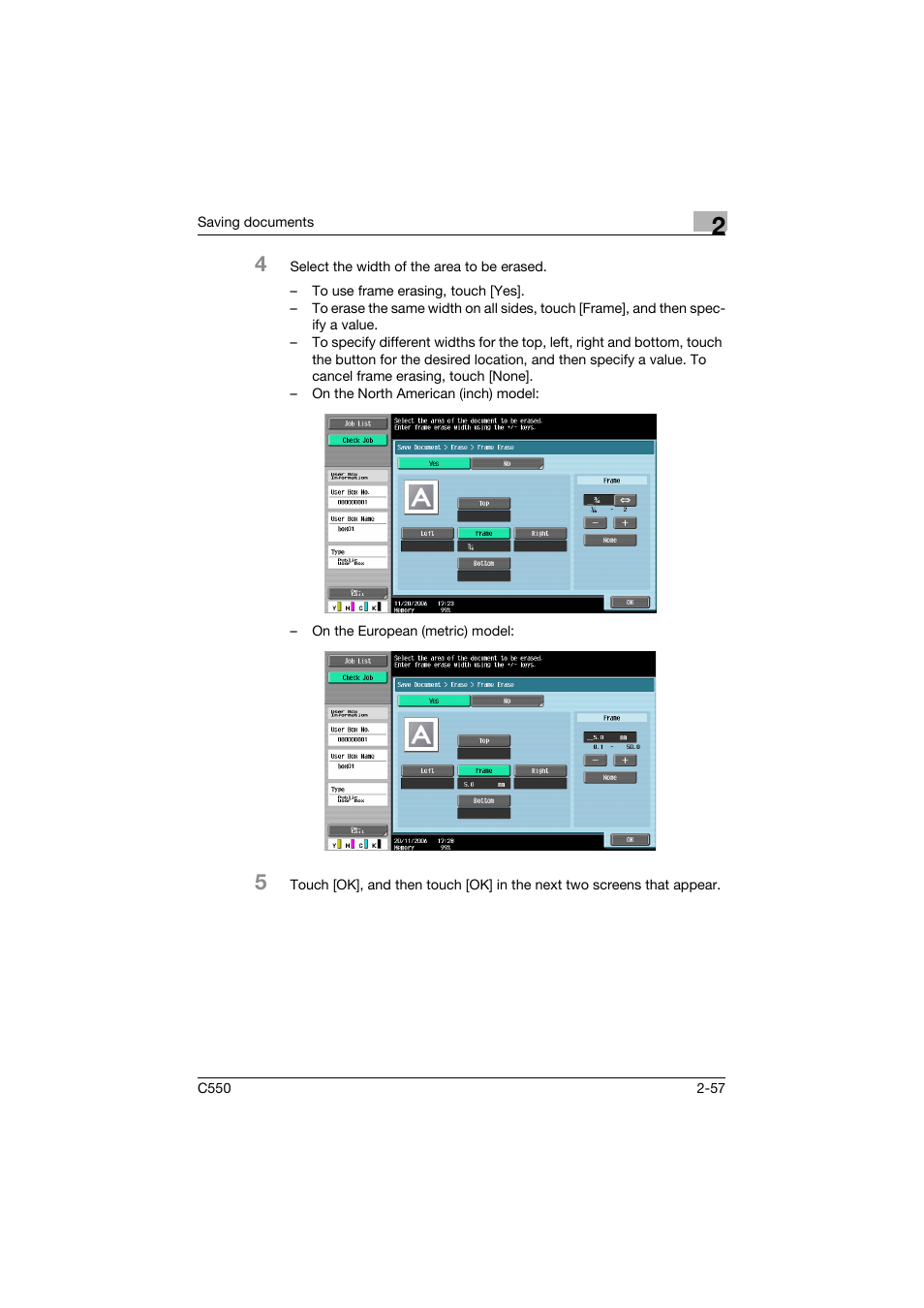 Konica Minolta bizhub C550 User Manual | Page 93 / 359