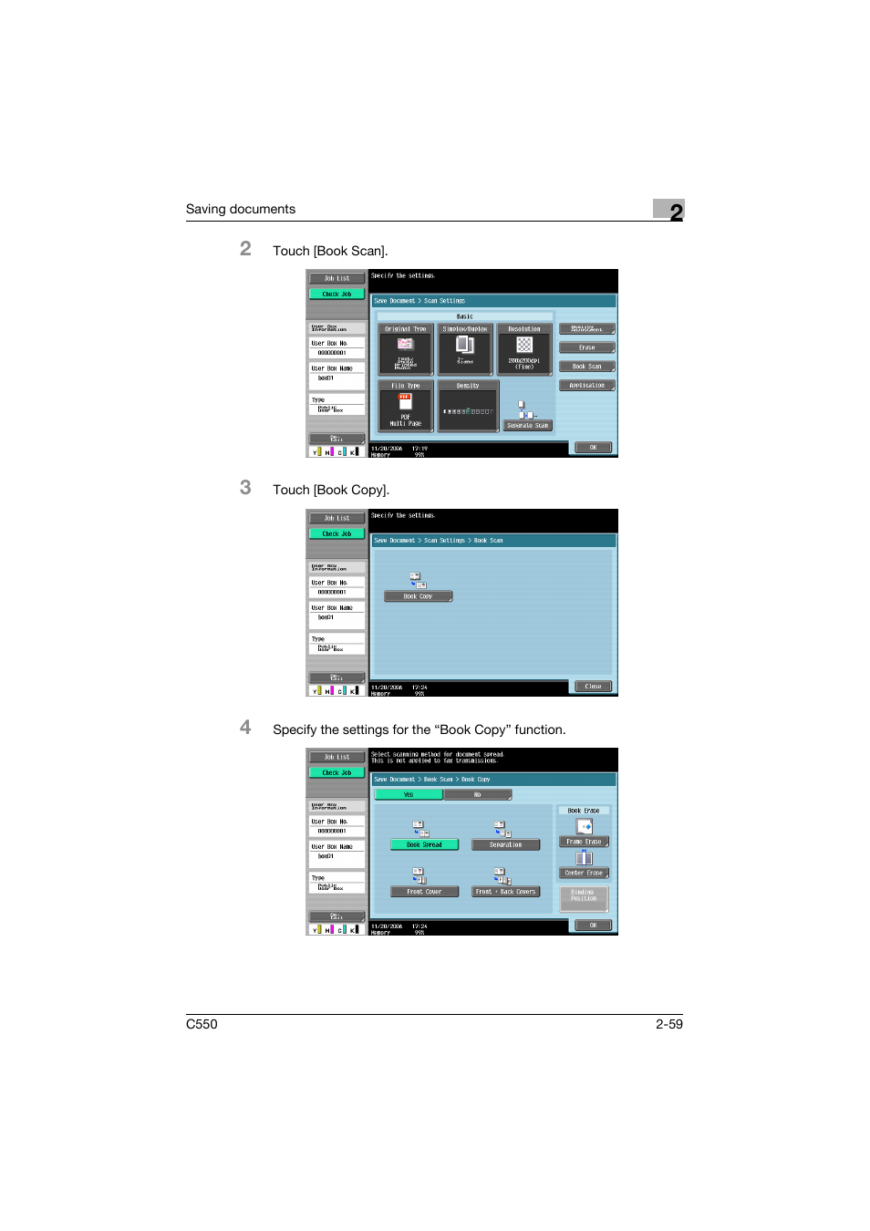 Konica Minolta bizhub C550 User Manual | Page 95 / 359