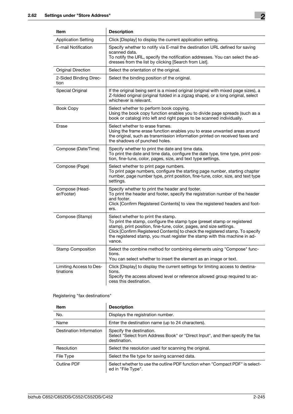 Konica Minolta BIZHUB C652DS User Manual | Page 263 / 343
