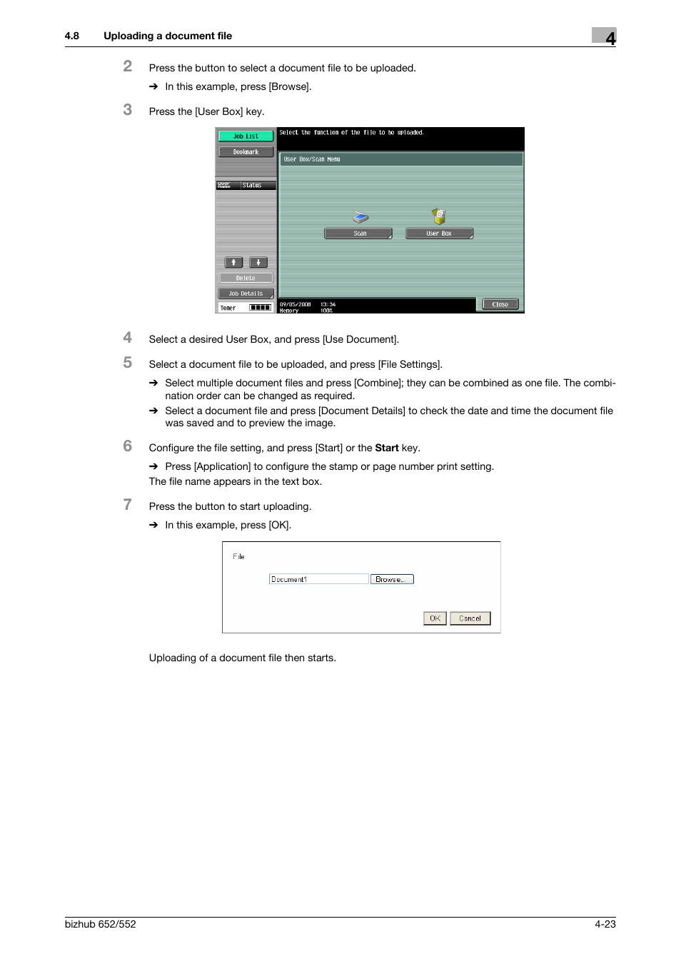 Konica Minolta bizhub 652 User Manual | Page 42 / 112