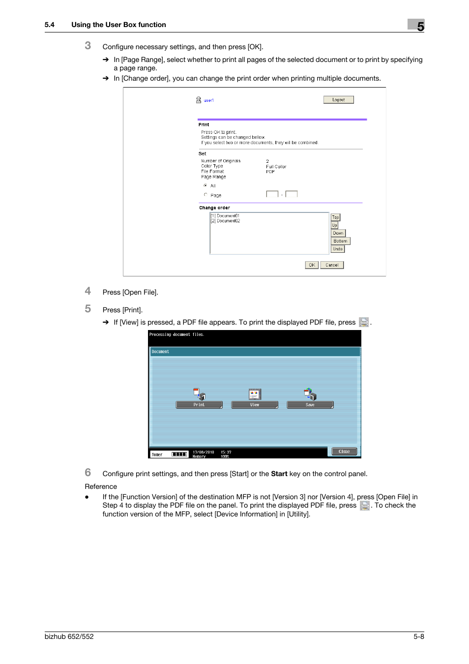 Konica Minolta bizhub 652 User Manual | Page 50 / 112