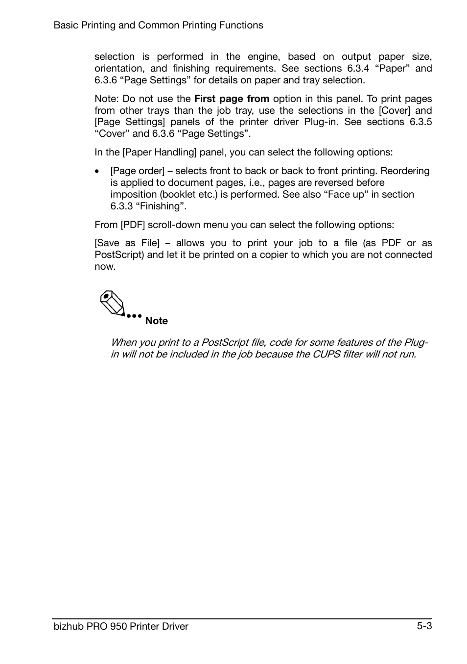 Konica Minolta bizhub PRO 950 User Manual | Page 46 / 160