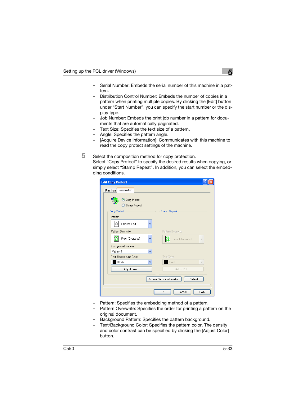 Konica Minolta bizhub C550 User Manual | Page 177 / 427