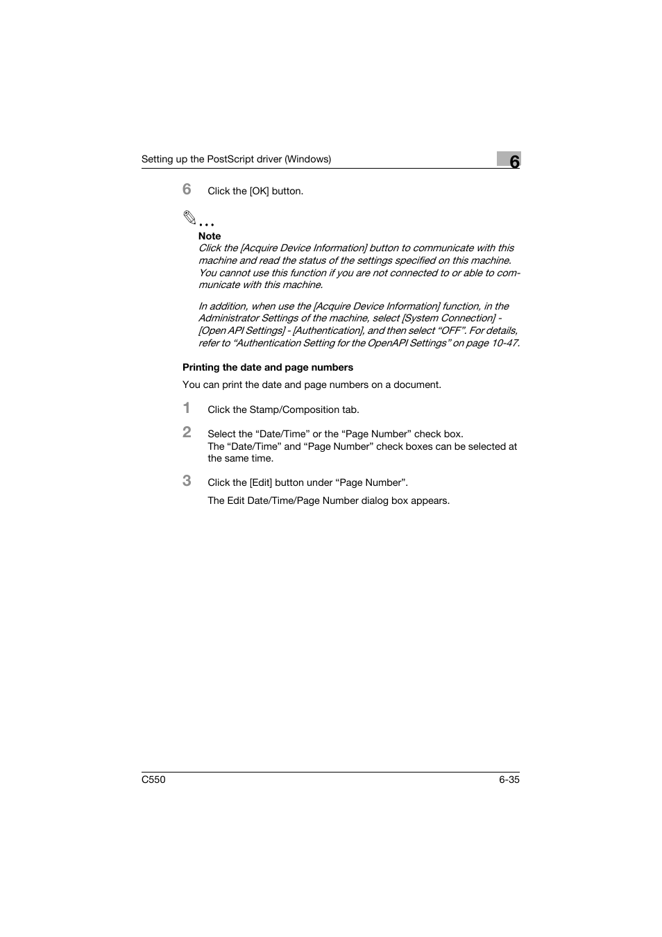 Konica Minolta bizhub C550 User Manual | Page 230 / 427