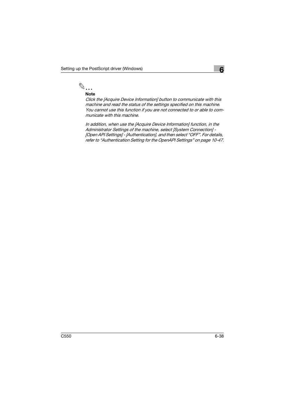Konica Minolta bizhub C550 User Manual | Page 233 / 427