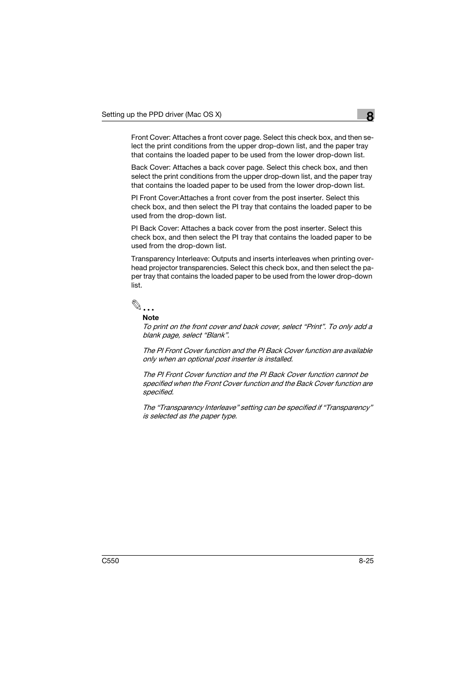 Konica Minolta bizhub C550 User Manual | Page 285 / 427