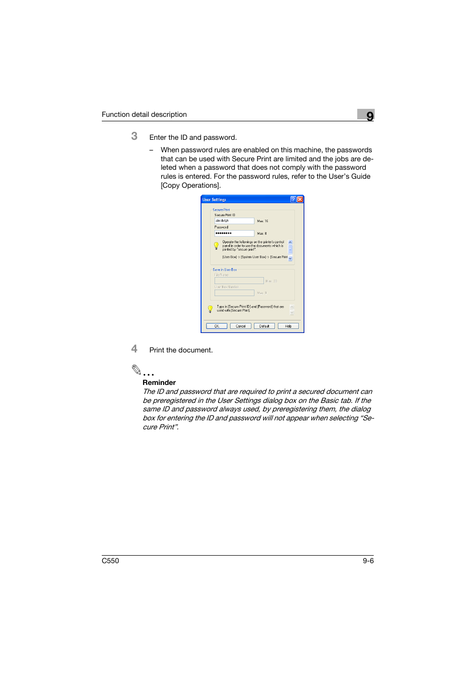 Konica Minolta bizhub C550 User Manual | Page 305 / 427