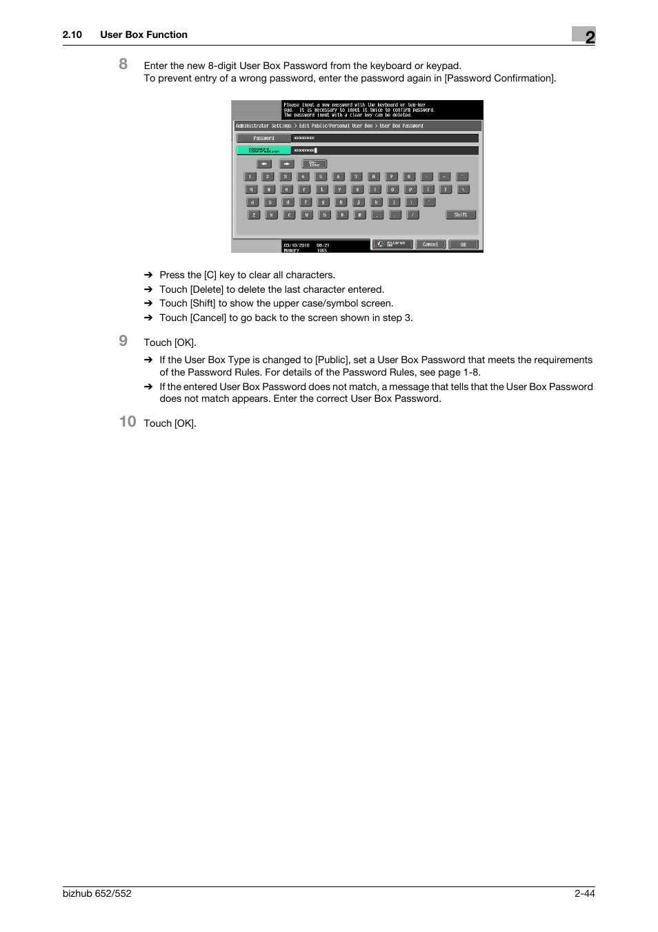 Konica Minolta bizhub Secure User Manual | Page 59 / 185