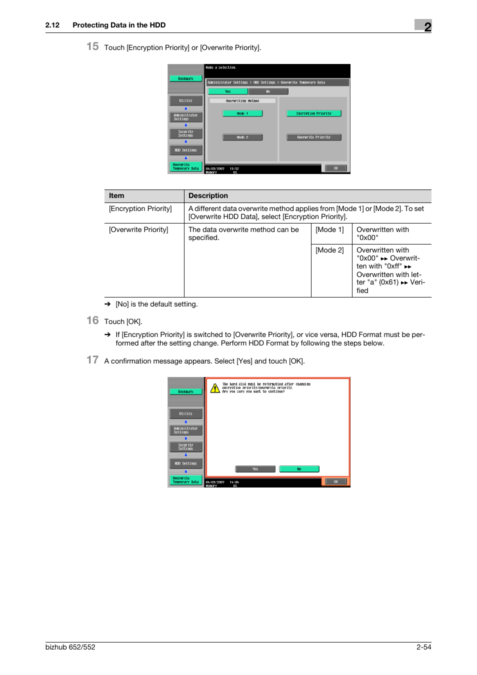 Konica Minolta bizhub Secure User Manual | Page 69 / 185