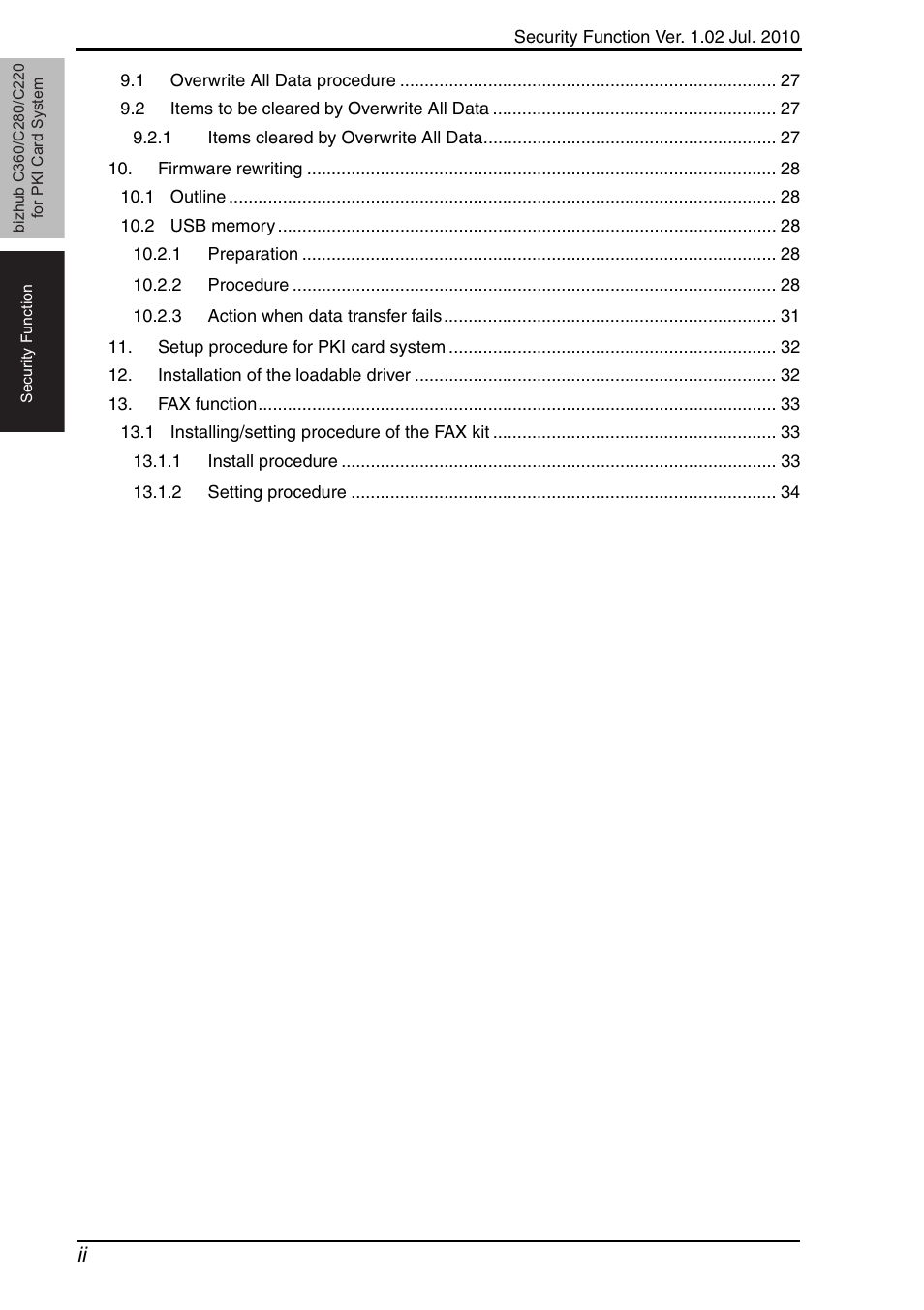 Konica Minolta BIZHUB C360 User Manual | Page 4 / 41