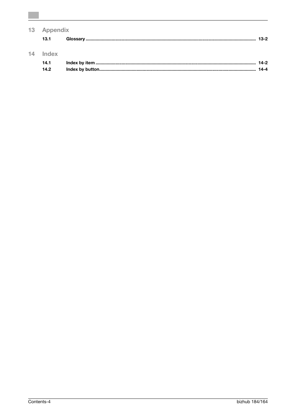 Konica Minolta bizhub 184 User Manual | Page 5 / 124