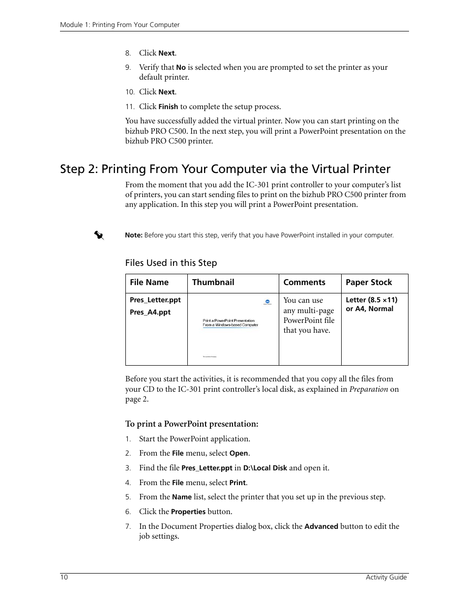 Konica Minolta bizhub PRO C500 User Manual | Page 16 / 62