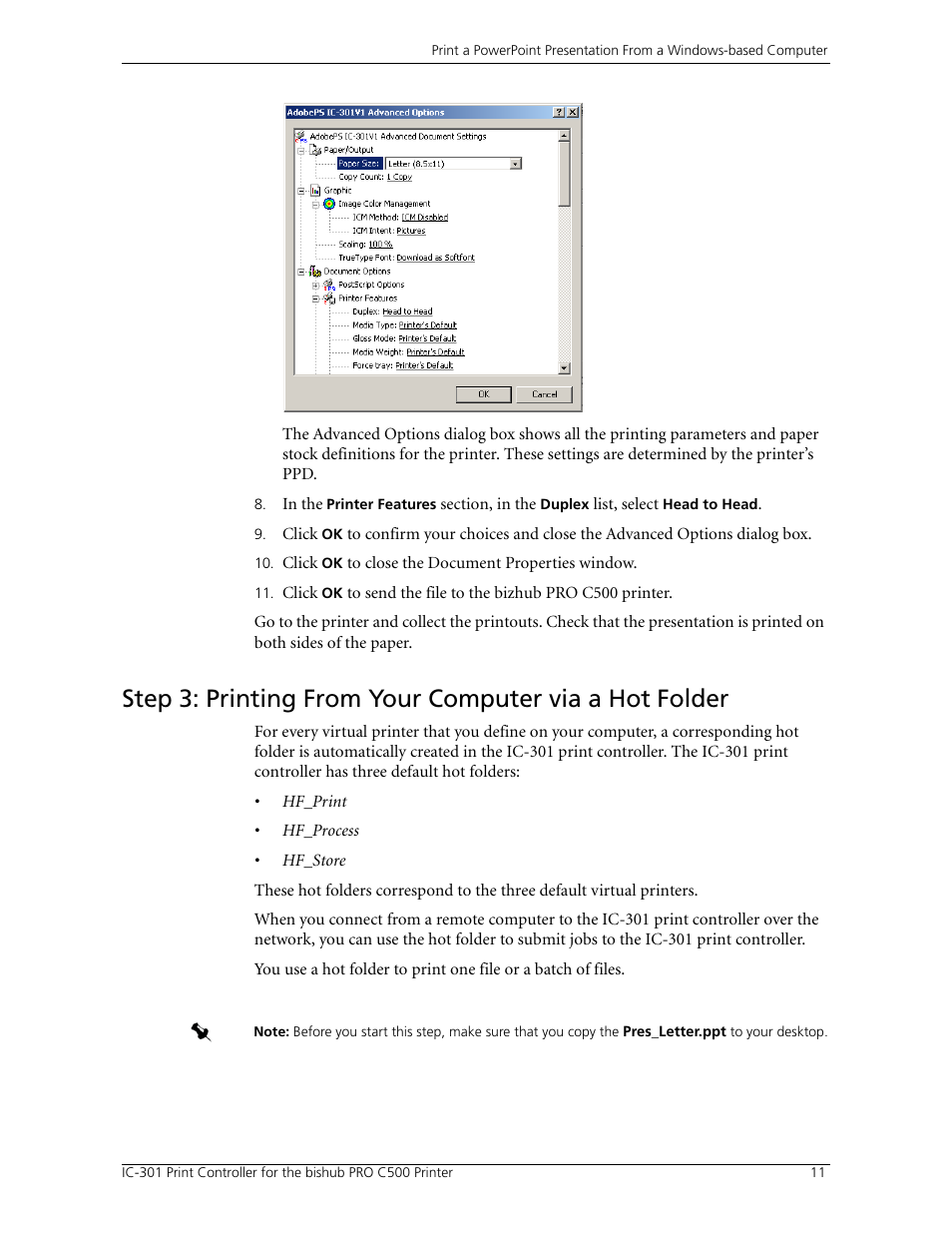 Konica Minolta bizhub PRO C500 User Manual | Page 17 / 62