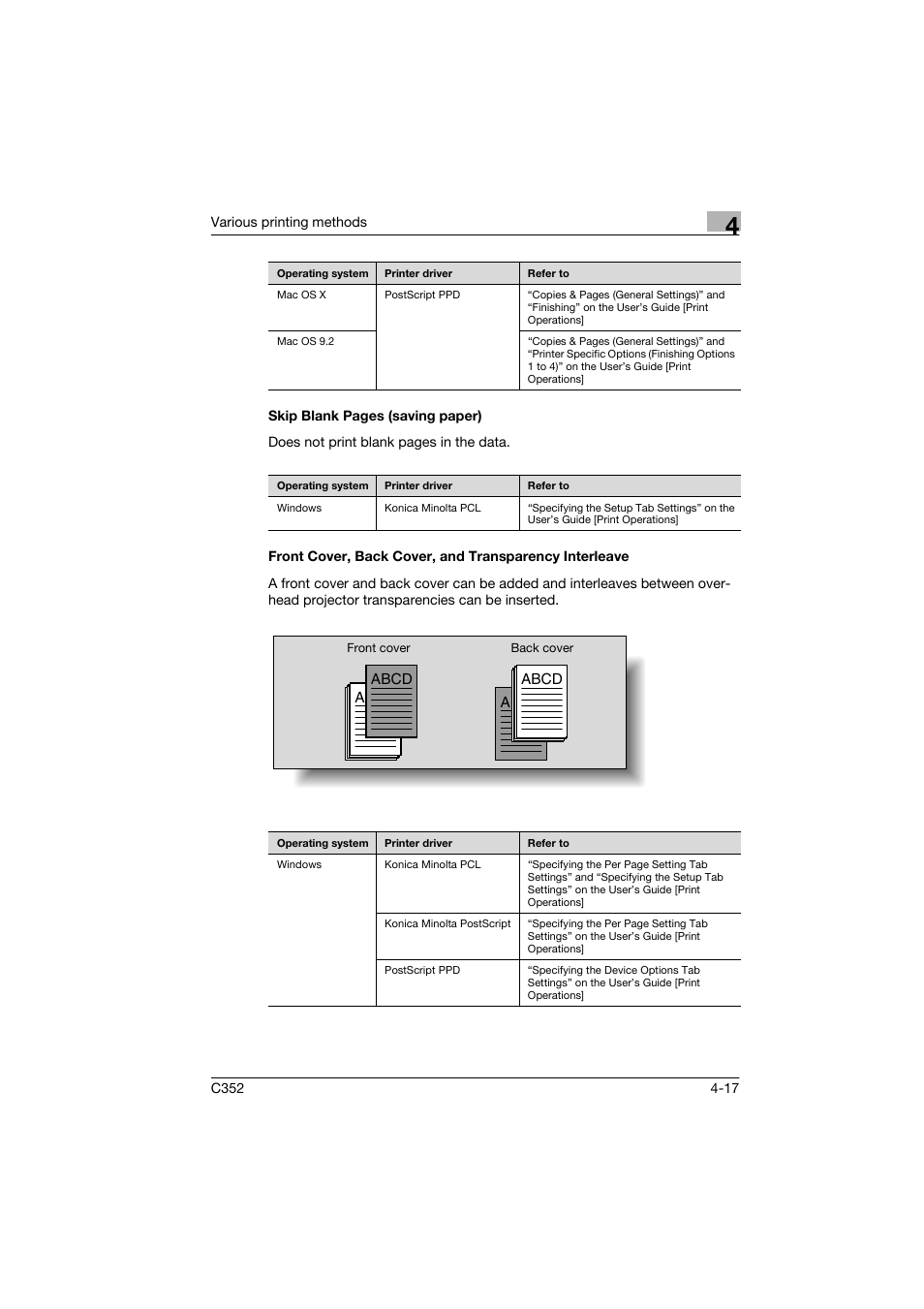 Konica Minolta bizhub C352 User Manual | Page 70 / 96