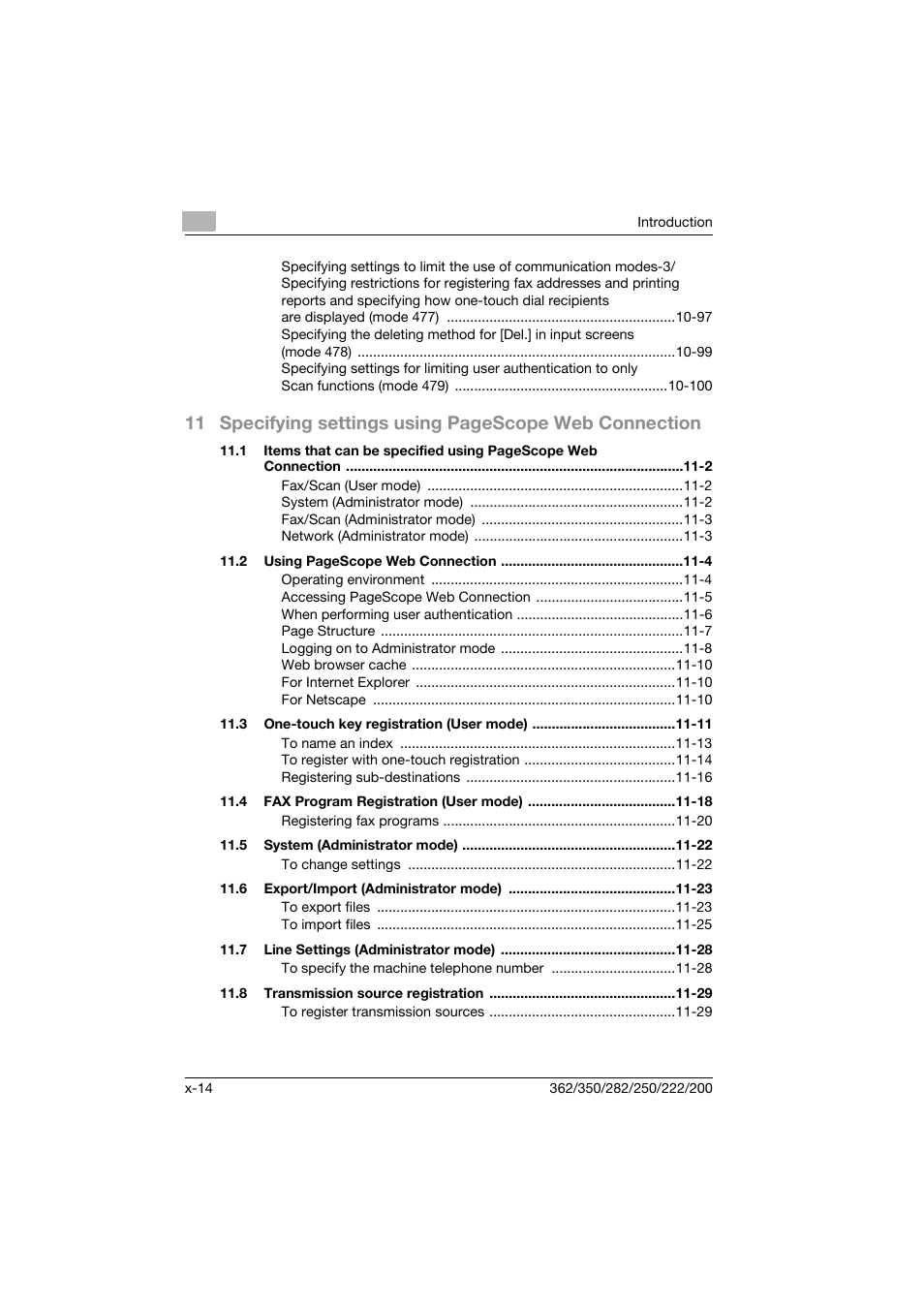 Konica Minolta bizhub 222 User Manual | Page 15 / 366