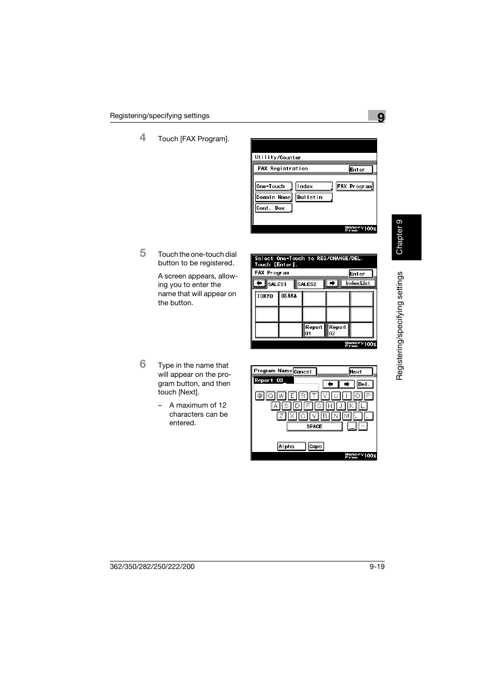 Konica Minolta bizhub 222 User Manual | Page 166 / 366