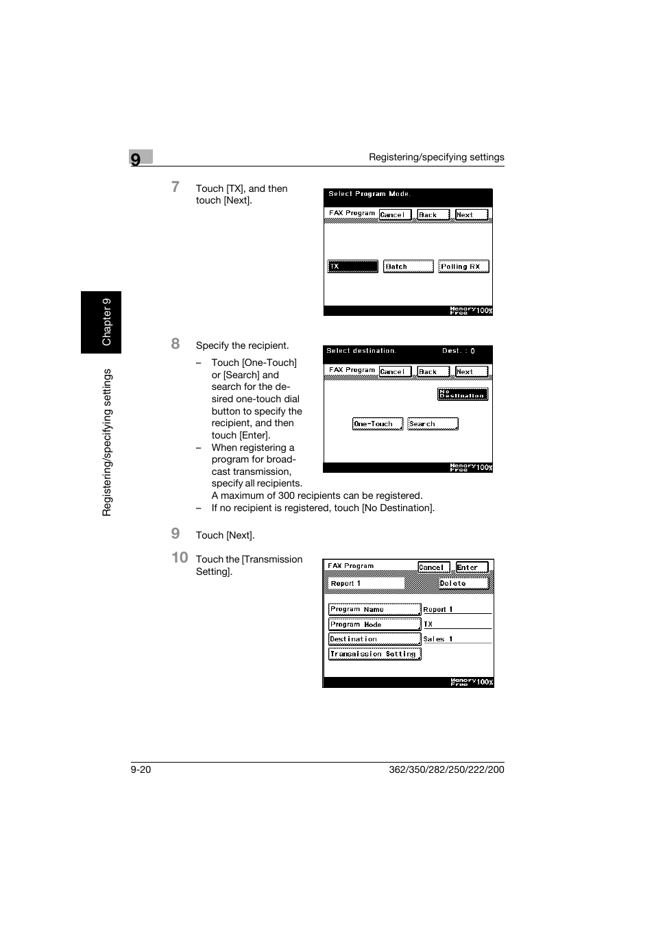 Konica Minolta bizhub 222 User Manual | Page 167 / 366